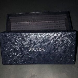 Prada eye glass blue box only